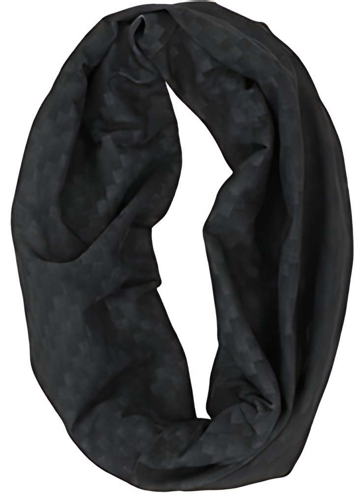 FISCHER Tour de cou, microfibre, anthracite/carbone
