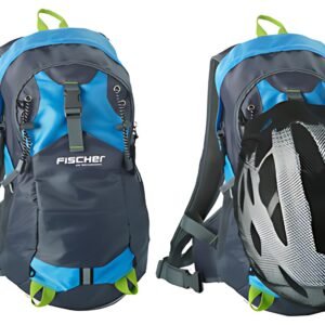 FISCHER Sac à dos avec filet pour casque, bleu/gris