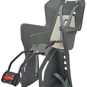 FISCHER Siège enfant de vélo, gris / noir