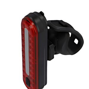 FISCHER Feu stop de vélo à LED rechargeable, tube lumineux