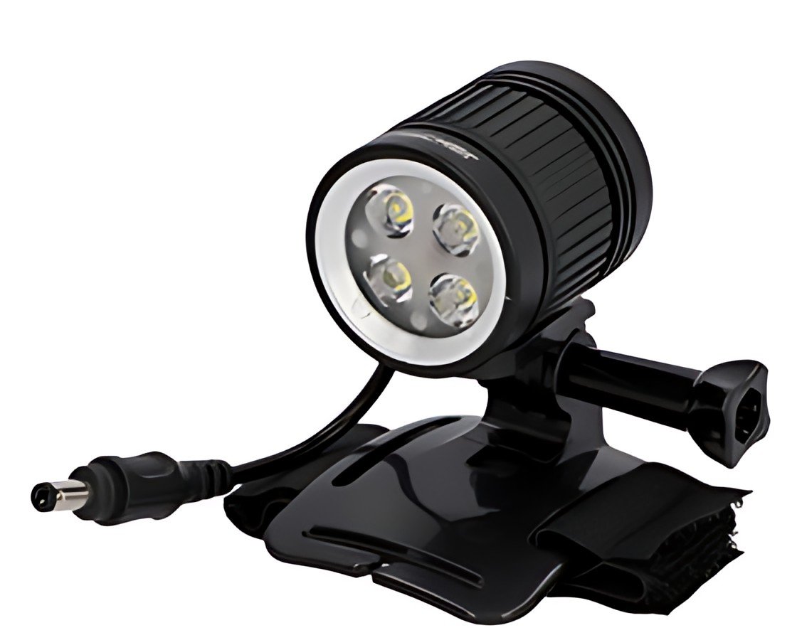 FISCHER Lampe LED rechargeable pour casque de vélo H1600