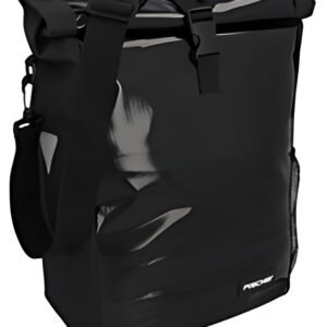 FISCHER Sacoche de vélo type coursier, noir
