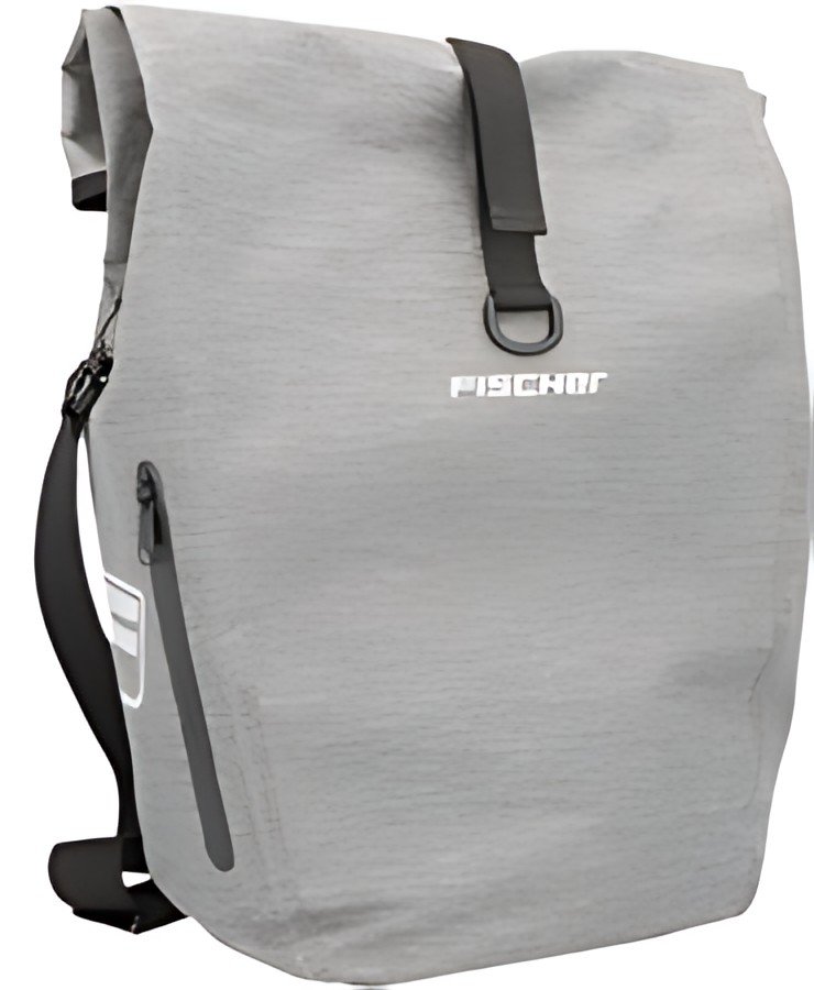 FISCHER Sacoche de vélo City, gris