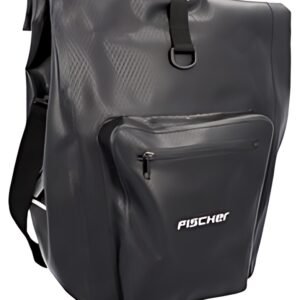 FISCHER Sacoche de porte-bagages de vélo Tour, noir