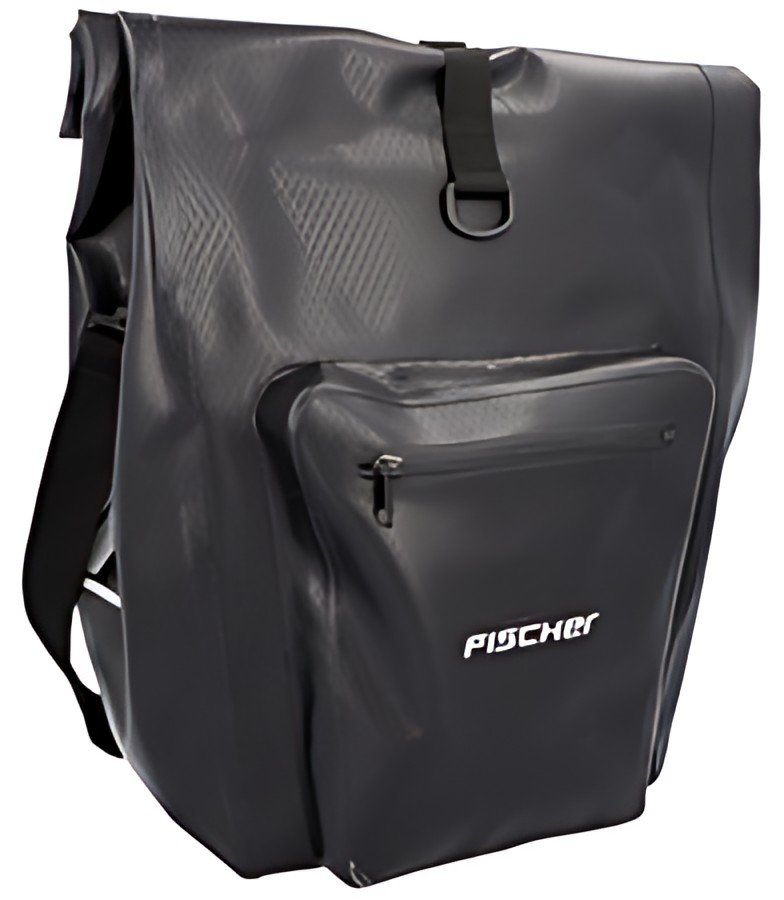 FISCHER Sacoche de porte-bagages de vélo Tour, noir