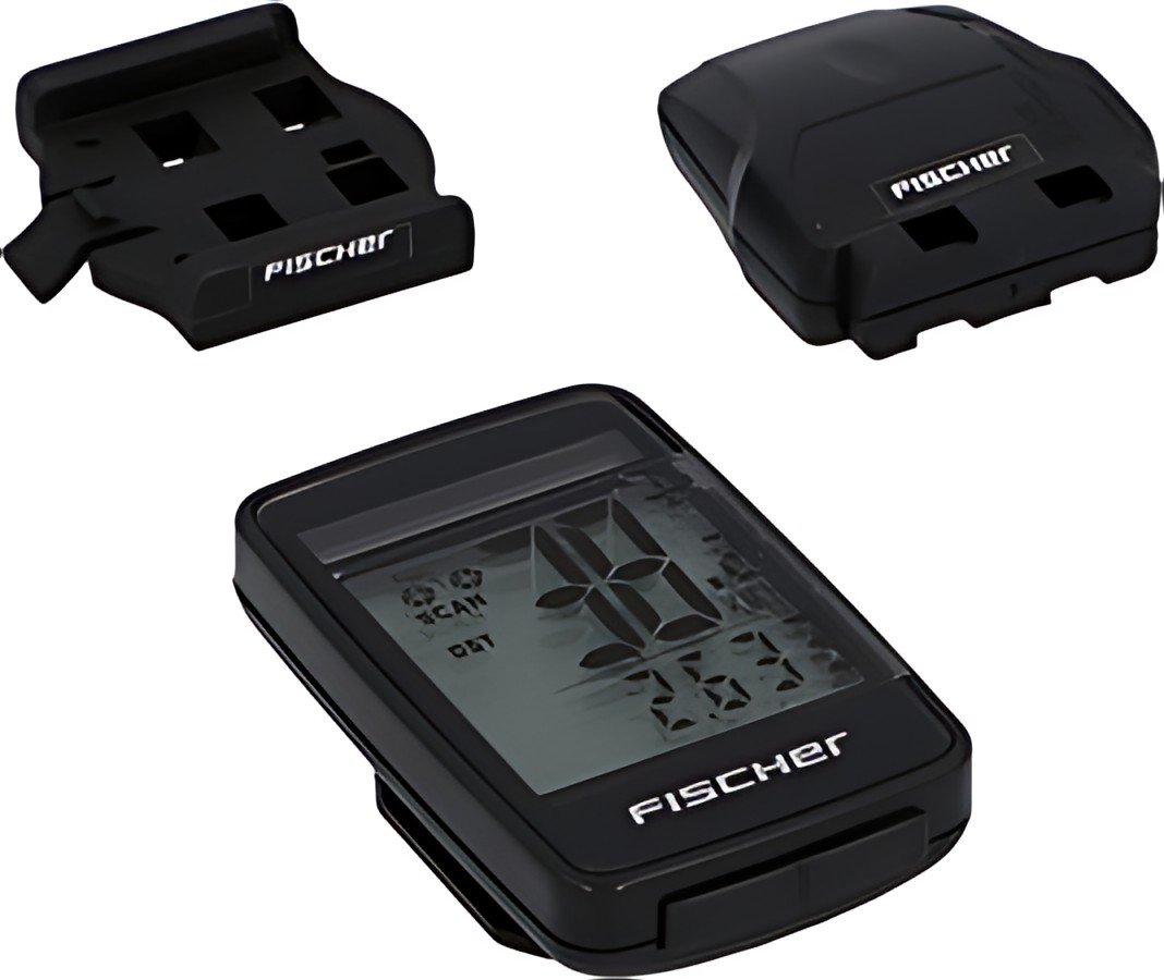 FISCHER Compteur de vélo Radio Solar FitPlus, 27 fonctions