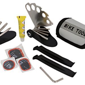FISCHER Kit multi-outils & crevaison pour vélo, 32 pièces