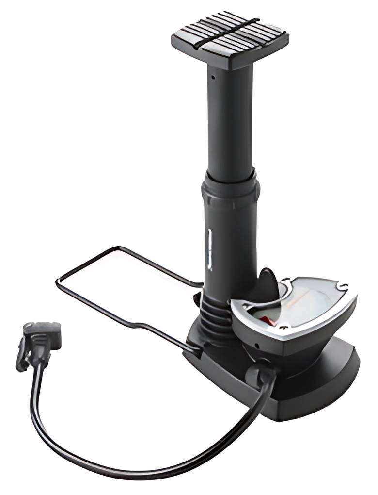 FISCHER Pompe à air verticale Manomètre, pour toutes valves