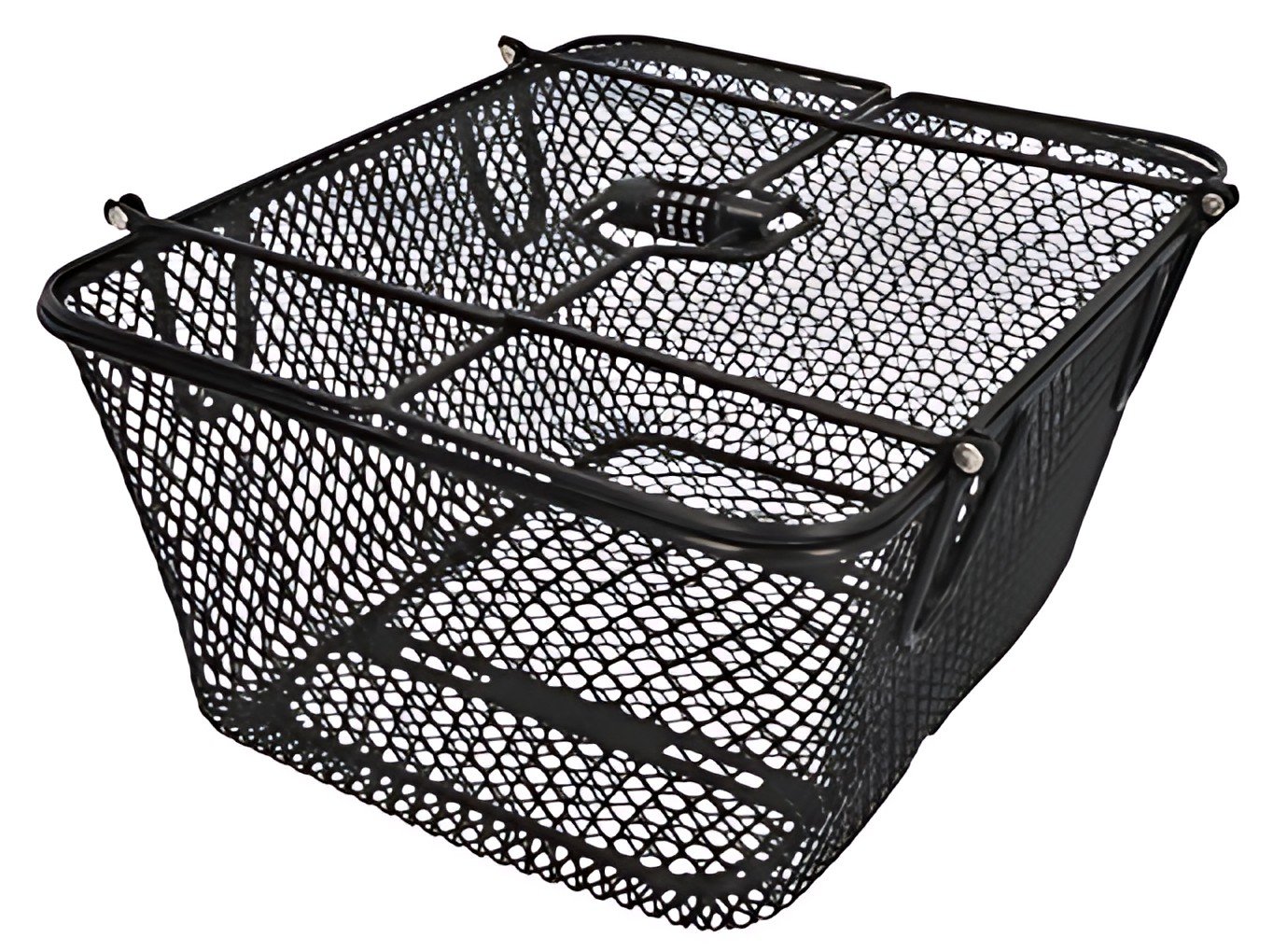 FISCHER Panier pour porte-bagages de vélo PLUS Safe, noir