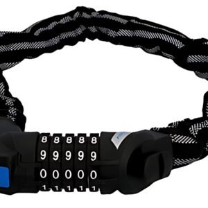 FISCHER Chaîne antivol pour vélo Reflex Code, (L)800 mm
