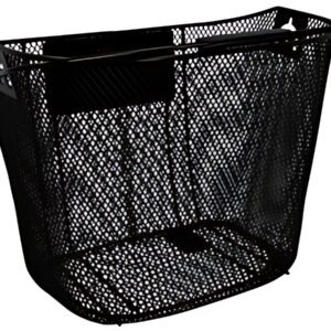 FISCHER Panier pour guidon de vélo, fixation rapide, noir