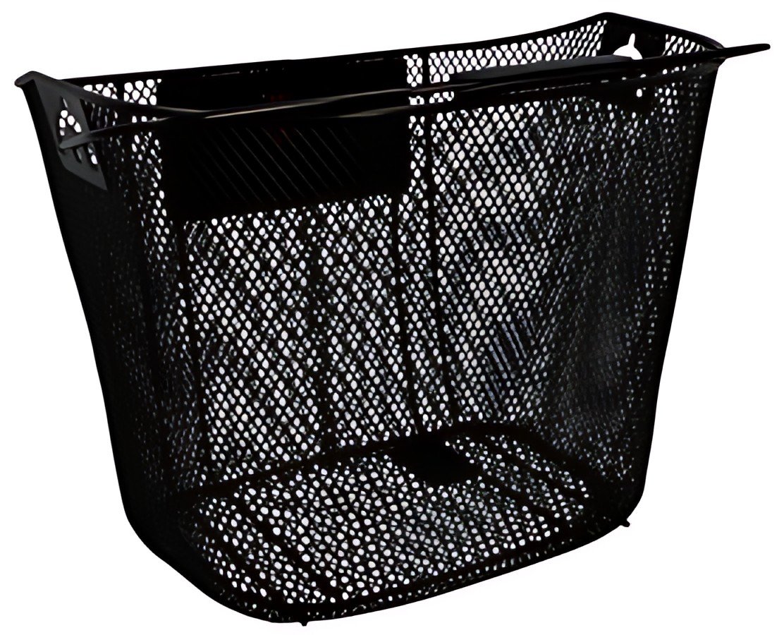 FISCHER Panier pour guidon de vélo, fixation rapide, noir