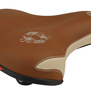 FISCHER Selle de vélo Élastomère, capuccino