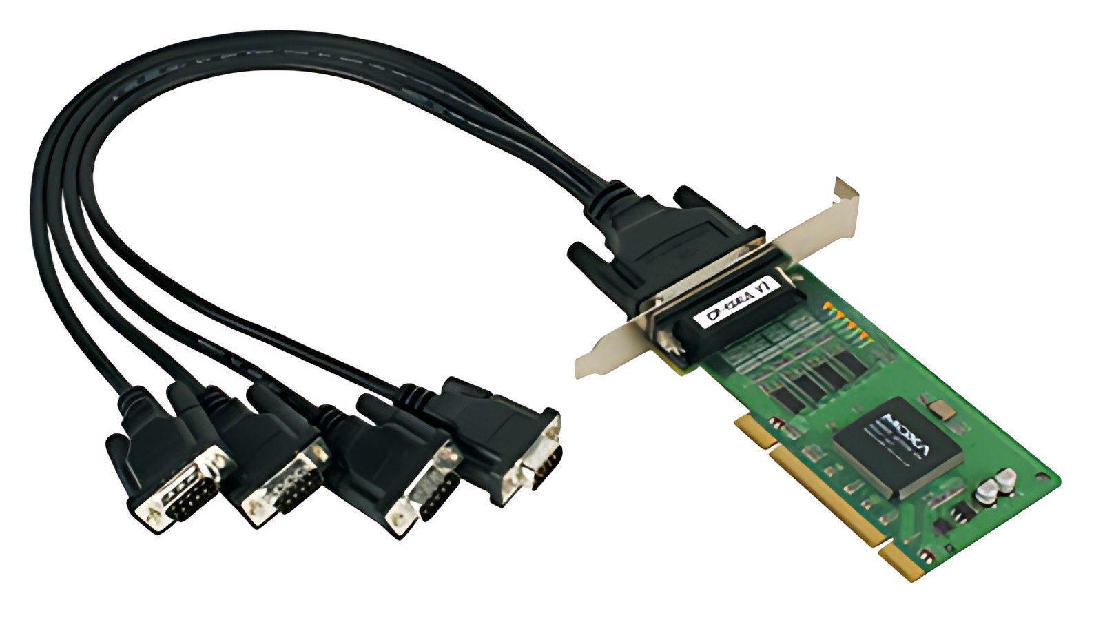 MOXA carte PCI sérielle 16C550 RS-232, 4 ports