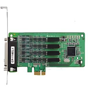 MOXA carte PCIe sérielle 16C550 RS-232/422/485, 4 ports,pour
