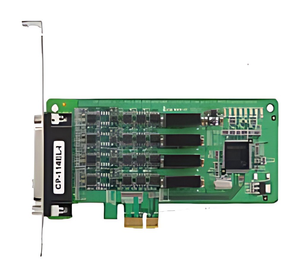 MOXA carte PCIe sérielle 16C550 RS-232/422/485, 4 ports,pour