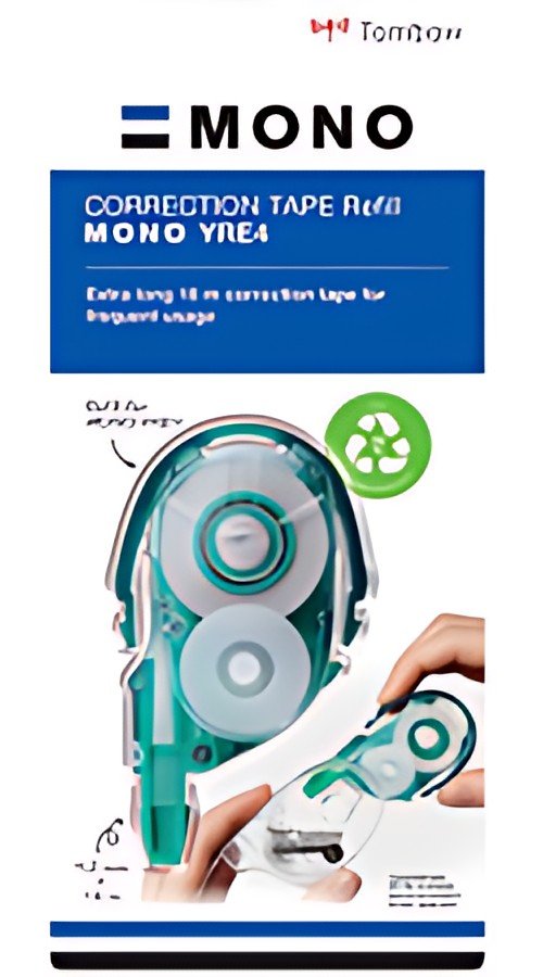 TOMBOW Cartouche recharge pour rouleau correcteur "MONO YXE"
