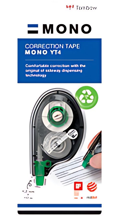 Tombow Roller de correction "MONO CT-YT4", 4,2 mm x 10 m