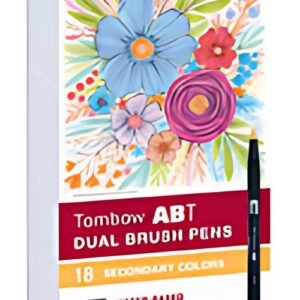 TOMBOW Feutre double pointe "ABT DUAL BRUSH PEN", couleurs