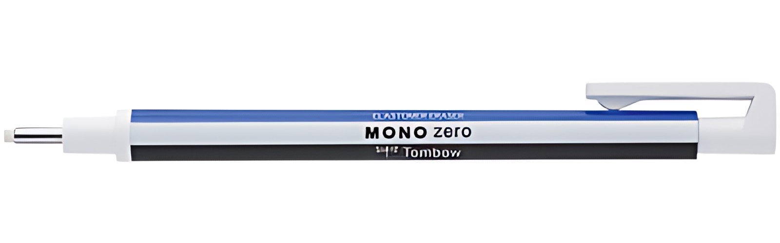 TOMBOW Stylo-gomme "MONO zero", pointe ogive, blanc