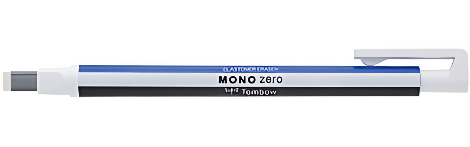 TOMBOW Stylo-gomme "MONO zero", pointe anguleuse, blanc