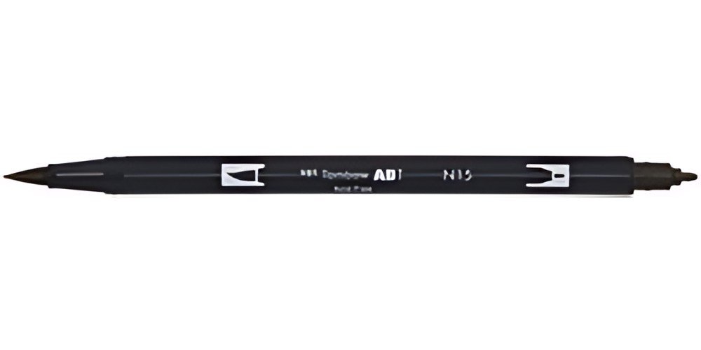 Tombow Feutre double pointe "ABT DUAL BRUSH PEN", black