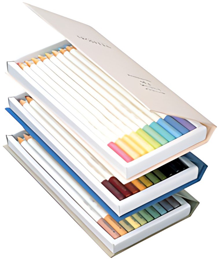 TOMBOW Crayons de couleur "IROJITEN" Woodlands, set de 30,