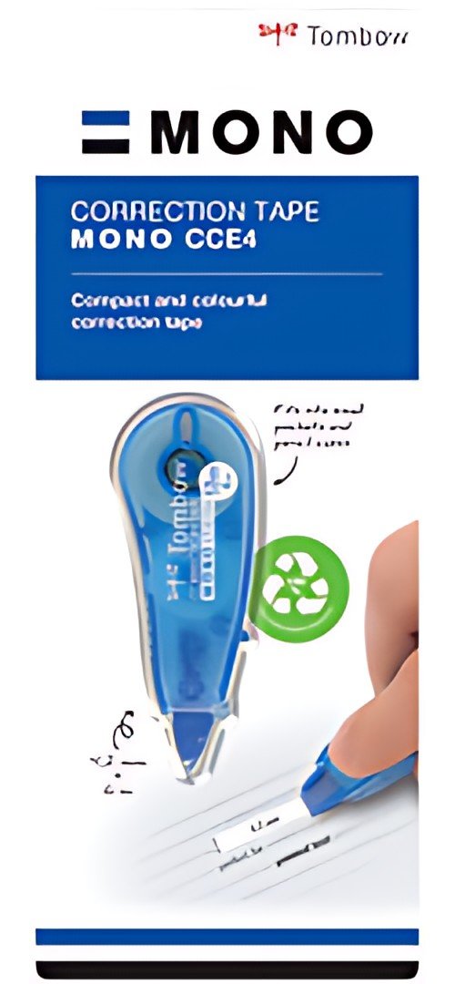 TOMBOW Roller de correction MONO CT-CCE4, 4,2 mm x 6 m, bleu
