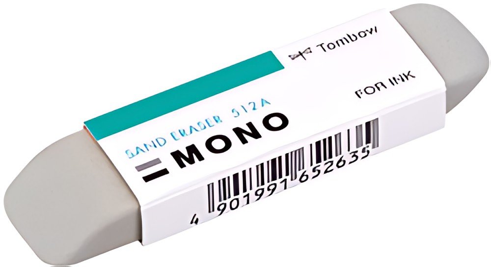 Tombow Gomme en caoutchouc naturel "MONO sand", gris