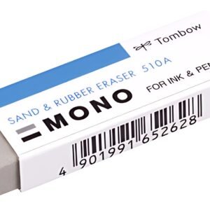Tombow Gomme duo en caoutchouc naturel "MONO sand & rubber"