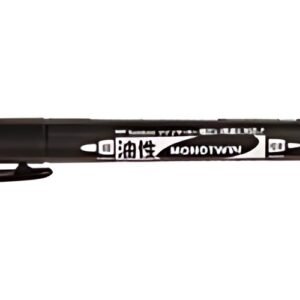 Tombow Feutre double pointe MONO twin, noir