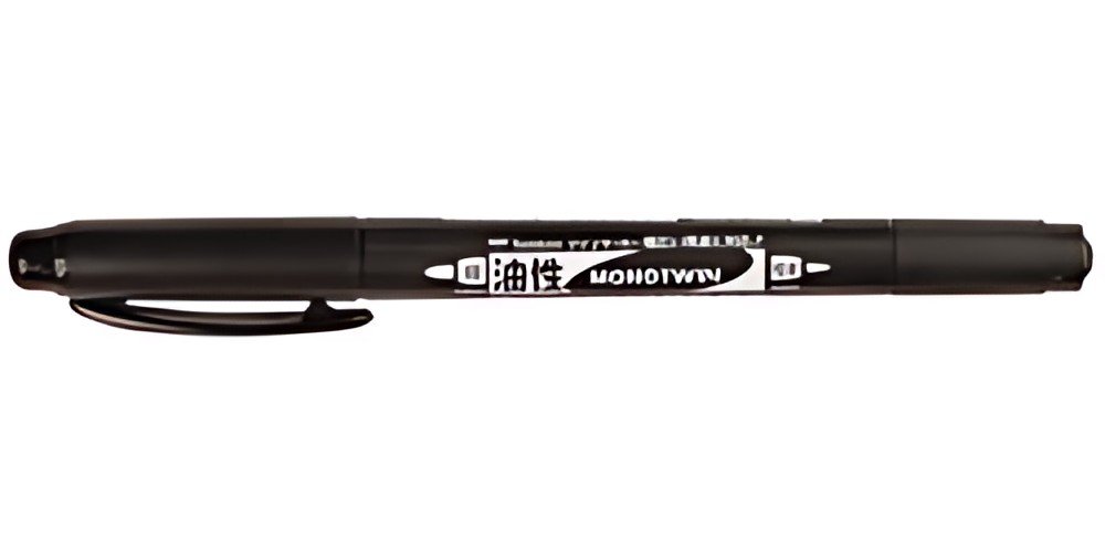 Tombow Feutre double pointe MONO twin, noir