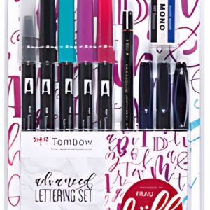 Tombow Kit de calligraphie "advanced", kit de 10