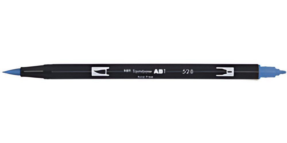 Tombow Feutre double pointe "DUAL BRUSH PEN ABT", navy blue