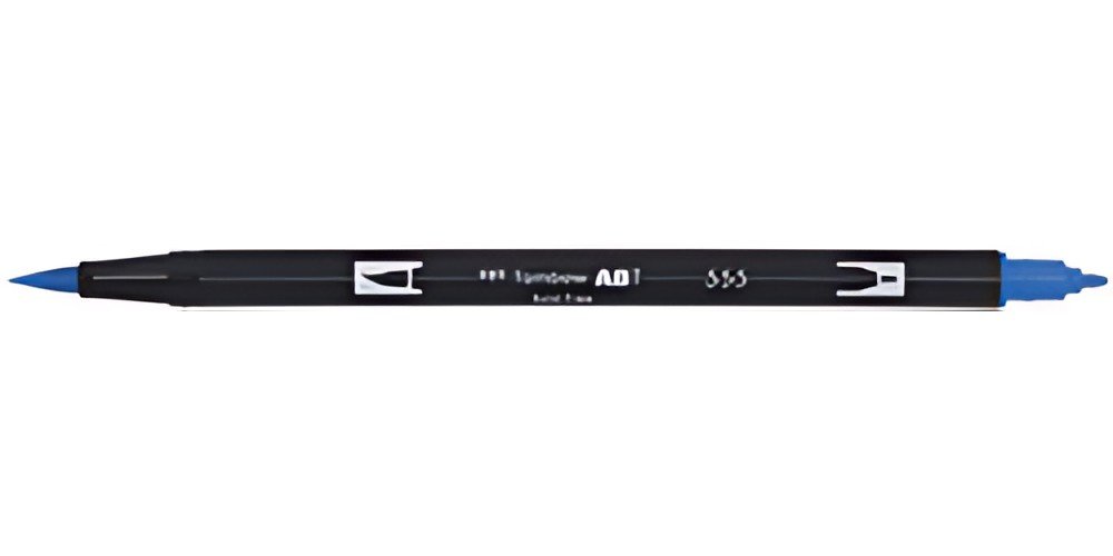 Tombow Feutre double pointe DUAL BRUSH PEN ABT, ultramarine