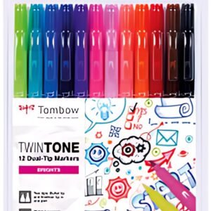 Tombow Feutre double pointe "TwinTone" Bright Colours