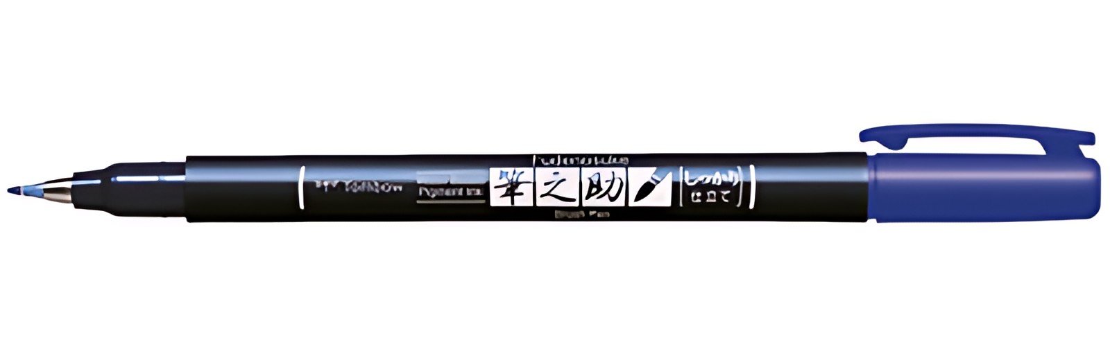 Tombow Stylo de calligraphie Fudenosuke, bleu