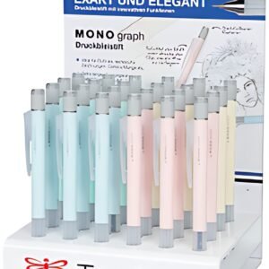 TOMBOW Porte-mines "MONO graph" Pastel, présentoir de 24