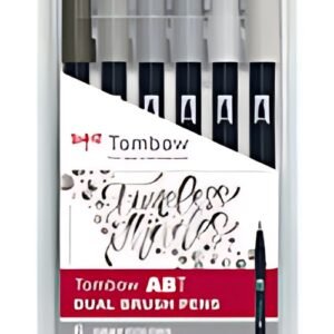 Tombow Feutre double pointe DUAL BRUSH PEN ABT, Gray Colors