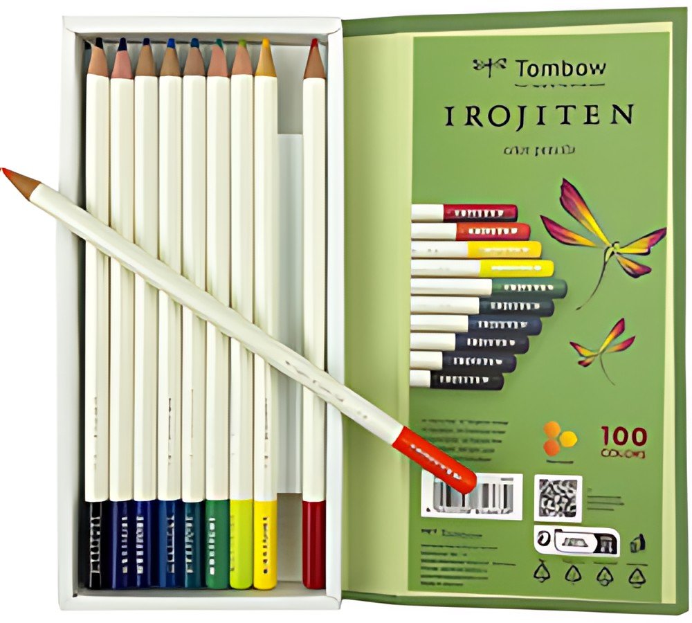 TOMBOW Crayons de couleur IROJITEN "Volume 2", set de 10