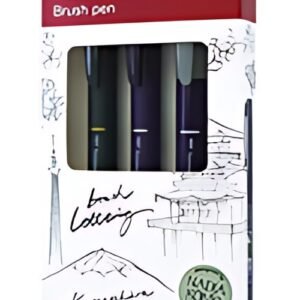 Tombow Crayon de calligraphie Fudenosuke Trilogy, set de 3