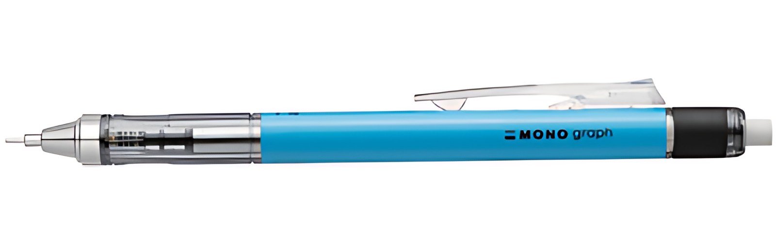 TOMBOW Porte-mines "MONO graph", 0,7 mm, bleu fluo