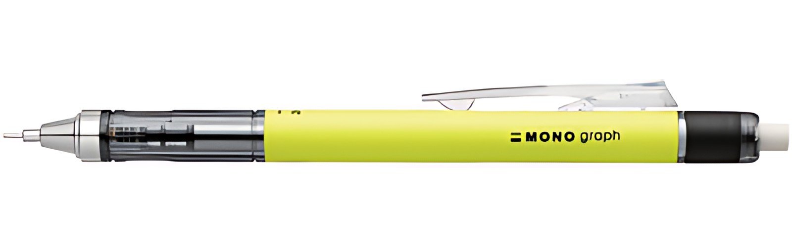 TOMBOW Porte-mines "MONO graph", 0,7 mm, jaune fluo