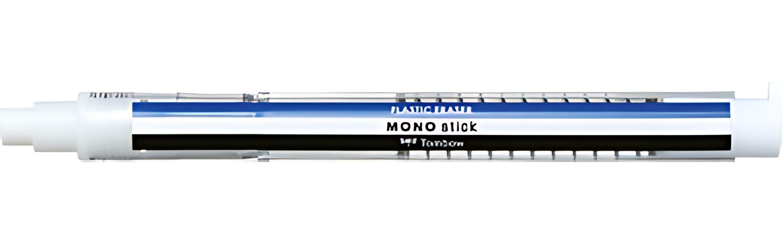 Tombow Stylo-gomme "MONO Stick", bleu/blanc/noir