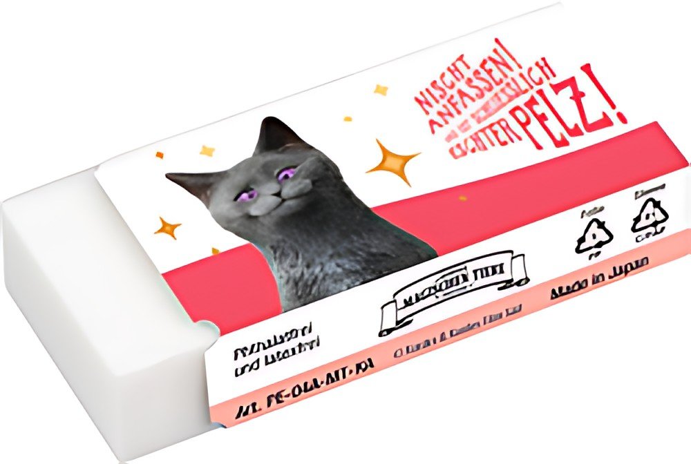 Tombow gomme plastique MONO "chat"