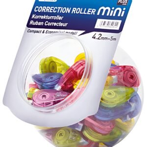 PLUS JAPAN Roller correcteur "MINI", 4,2 mm x 5 m,présentoir