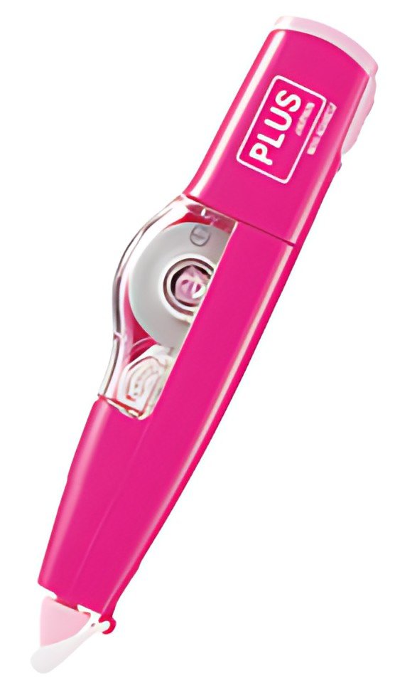 PLUS JAPAN Rouleau correcteur rechargeable "MR", rose