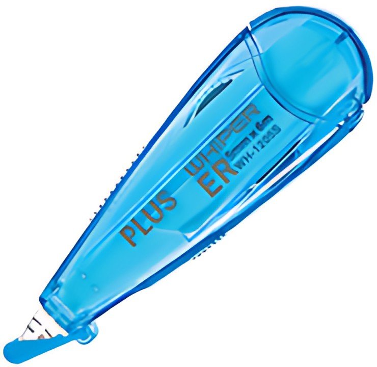 PLUS JAPAN Rouleau correcteur rechargeable ER, bleu