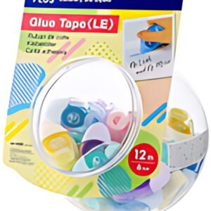 PLUS JAPAN Mini-roller de colle "LE", 6mm x 12m, dans bocal