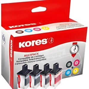 Kores Multi-Pack encre G1523KIT remplace brother LC-985BK/